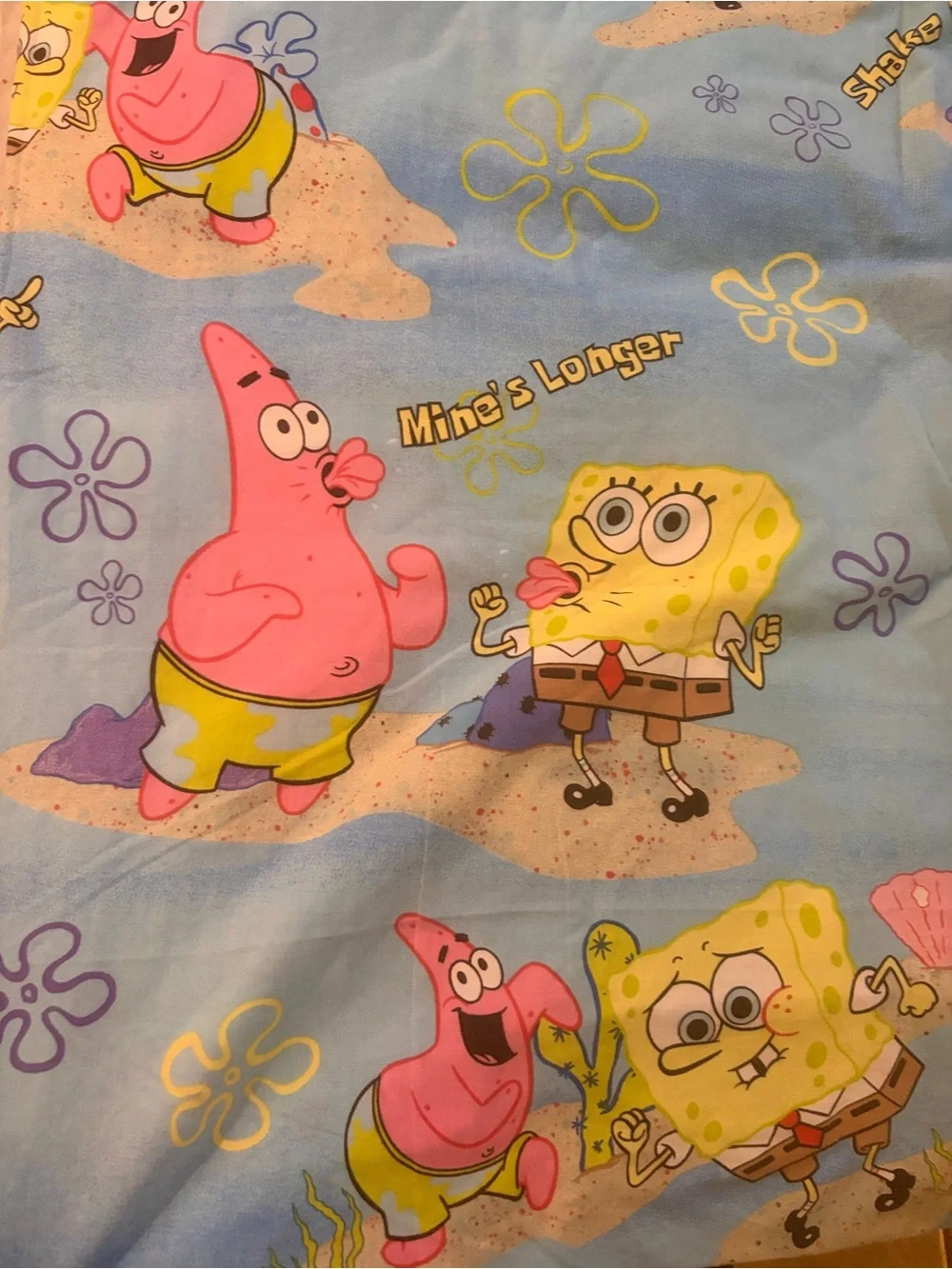 Nickelodeon 2003  SpongeBob Kids Bedding Sheet